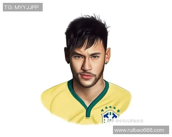创意手绘足球明星卡通头像男生艺术作品分享与欣赏
